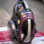 جاروبرقی ال جی مدل VC83109UHAQ | توان ۲۰۰۰ وات، کمپرسوردار، مخزنی، بنفش متالیک - Image 2