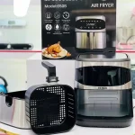 سرخ‌کن بدون روغن برلین Berlin 650B | ظرفیت ۸ لیتر و توان ۱۷۰۰ وات - Image 2
