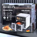 سرخ‌کن بدون روغن برلین Berlin 960B | ظرفیت ۸ لیتر و توان ۱۸۰۰ وات - Image 4