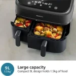 سرخ‌کن بدون روغن دوقلو فیلیپس Philips NA350 - Image 5